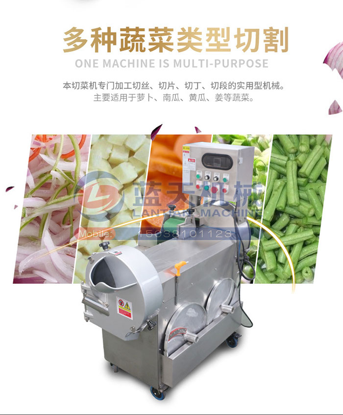 多種蔬菜類(lèi)型切割