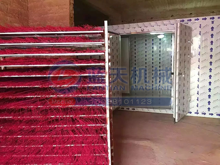 西藏線香烘干機(jī)用戶現(xiàn)場(chǎng)