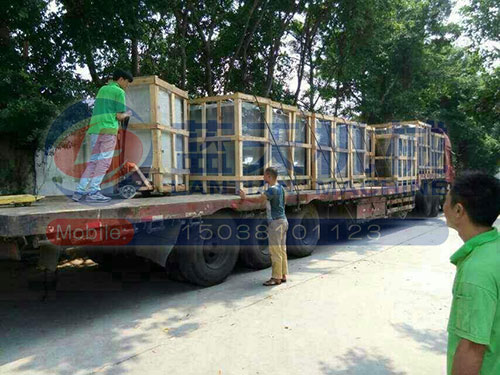 四川空氣能熱泵烘干機(jī)發(fā)貨現(xiàn)場