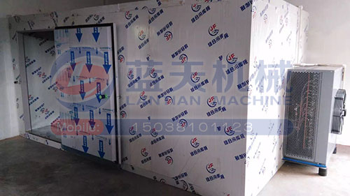 湖南熱泵烘干機安裝現(xiàn)場